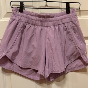 Lululemon Tracker Short V; Violetta color; Size 8